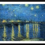 "Starry Night Over the Rhône" de Vincent van Gogh
