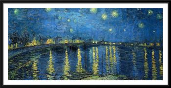 "Starry Night Over the Rhône" de Vincent van Gogh