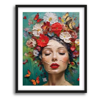 Sueño de Mariposas: Flores de Fantasía