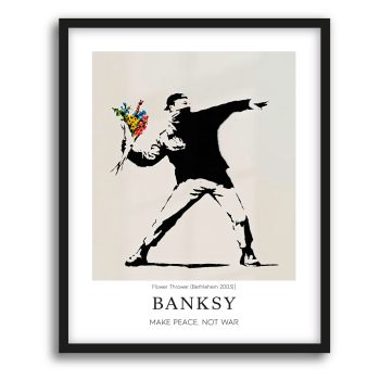 Banksy: Flower Thrower