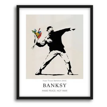 Banksy: Flower Thrower