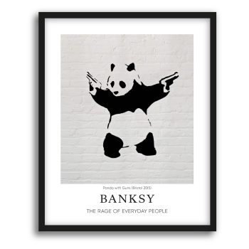 Banksy: Panda with Guns