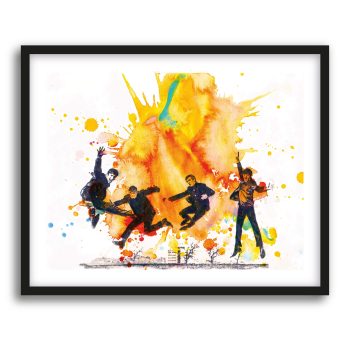 The Beatles: Explosión de Color y Energía