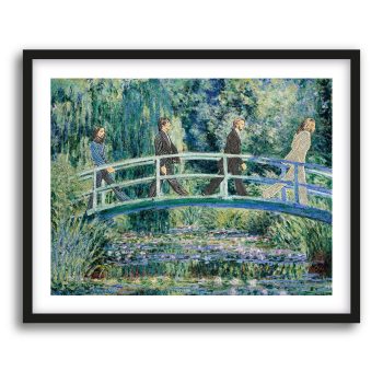 The Beatles en el Jardín de Monet
