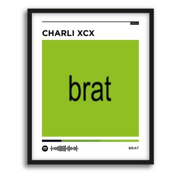 Charli XCX Brat Wall Art