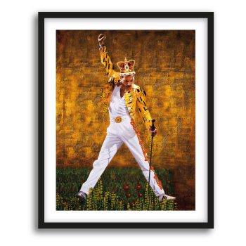 Freddie Mercury: Rey del Escenario en el Arte de Klimt