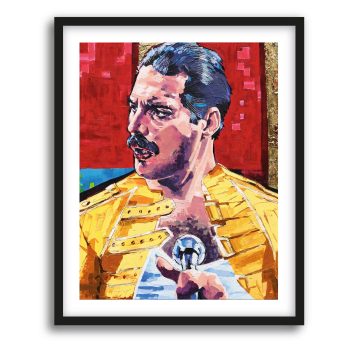 Freddie Mercury: Pasión en Pinceladas