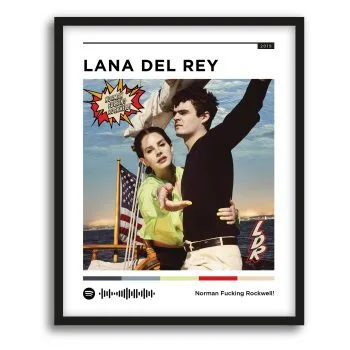 Estilo Icónico: Lana Del Rey Norman Rockwell