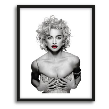 Madonna: La Reina del Pop en Blanco y Negro