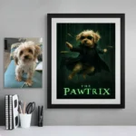 Retrato personalizado de mascota estilo Matrix – The Pawtrix