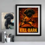 Retrato personalizado de mascota estilo Kill Bill – Kill Pets