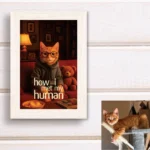 Retrato sitcom mascota personalizado – How I Met My Human