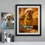 Retrato personalizado mascota estilo Breaking Pets – Divinas
