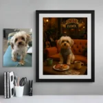 Retrato personalizado estilo Friends Central Pet – Divinas