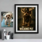 Retratos personalizados Walking Pet estilo apocalíptico – Divinas
