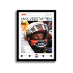 Cuadro Max Verstappen Red Bull Espíritu Red Bull – Decoración automotriz Divinas