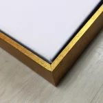 Punto de Equilibrio | Cuadro Abstracto Minimalista Canvas XL - DORADA