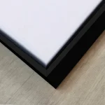 Punto de Equilibrio | Cuadro Abstracto Minimalista Canvas XL - NEGRA