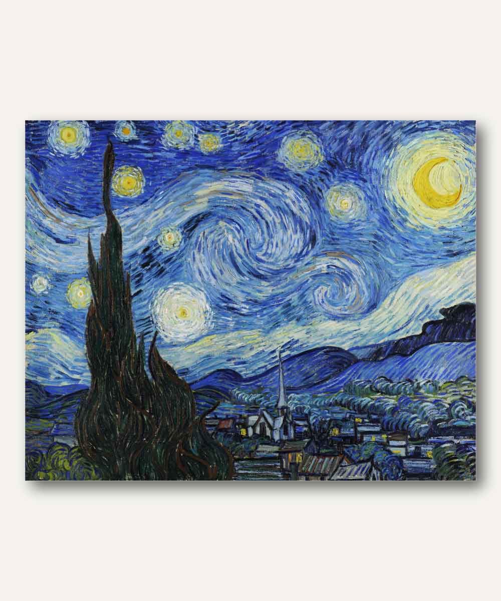 La Noche Estrellada – Vincent van Gogh | Reproducción de Arte Clásico
