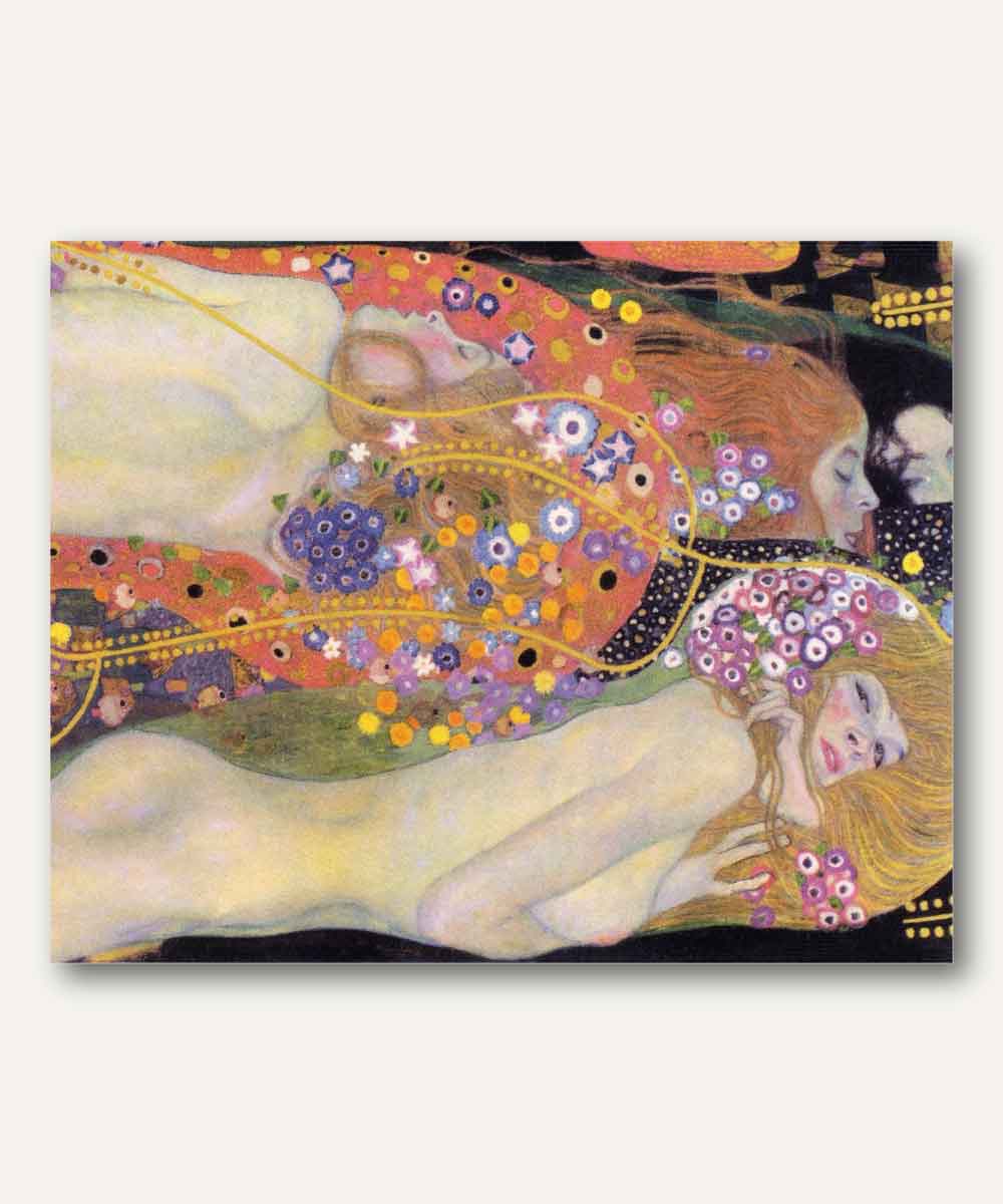 Water Serpents I – Gustav Klimt | Reproducción Arte